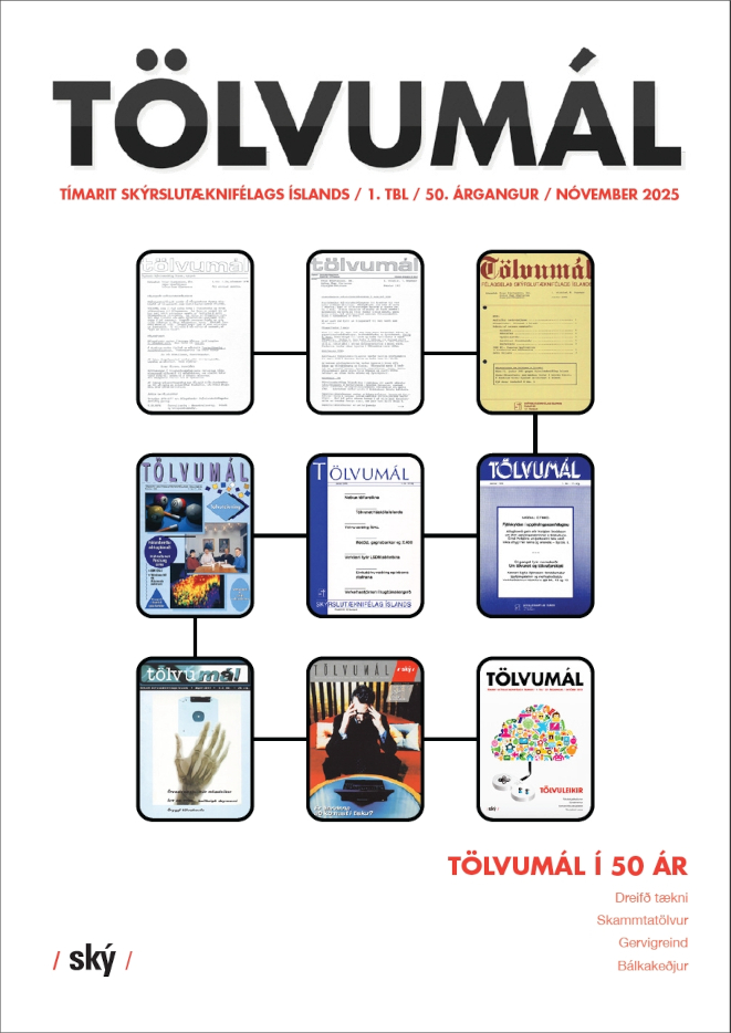 Forsíða Tölvumála